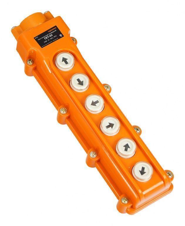 Пост кнопочный ПКТ-60 У2 IP54 без ключа блокировки